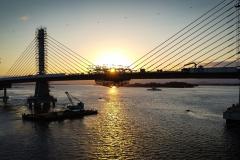 Iluminação, acessos e guarda-corpos: Ponte de Guaratuba entra na reta final de obras