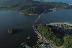 Ponte de Guaratuba já está 100% pavimentada