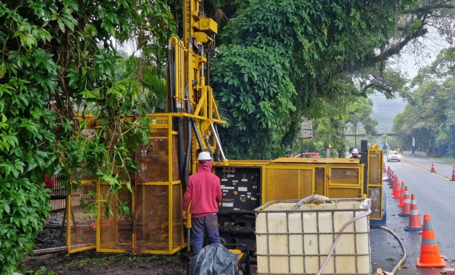 Novas sondagens no solo marcam avanço no projeto da Ponte de Guaratuba