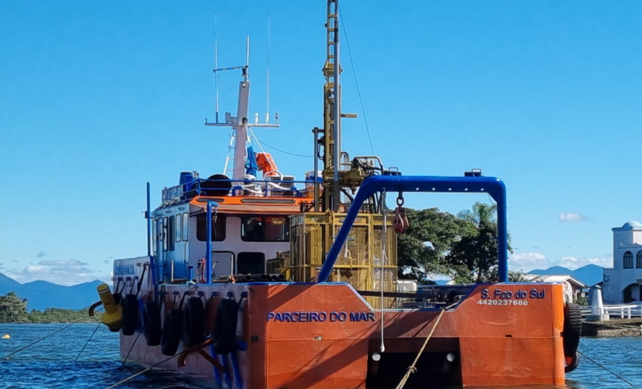 Sondagens da Ponte de Guaratuba entram em nova etapa, com pesquisa no solo