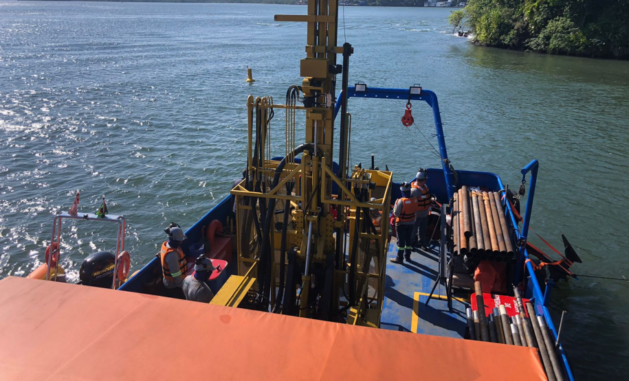 Sondagens e reuniões técnicas marcam início da nova fase da Ponte de Guaratuba