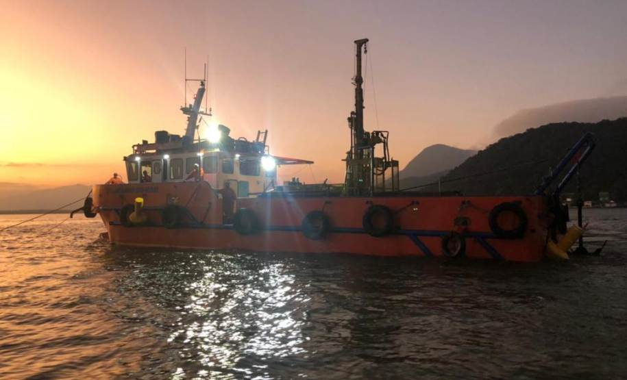 Com liberação de R$ 2,2 milhões, Ponte de Guaratuba segue avançando um mês após licença