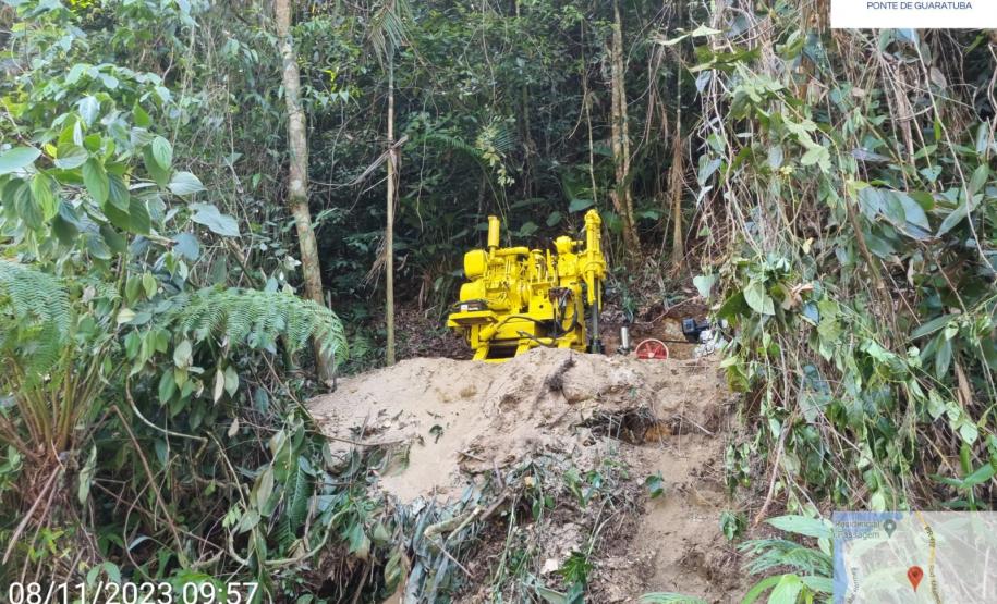 Execução da Sondagem da Mista