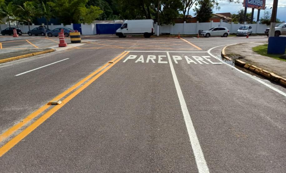 Veja como ficou o novo trajeto no embarque e desembarque do ferry-boat em Guaratuba.