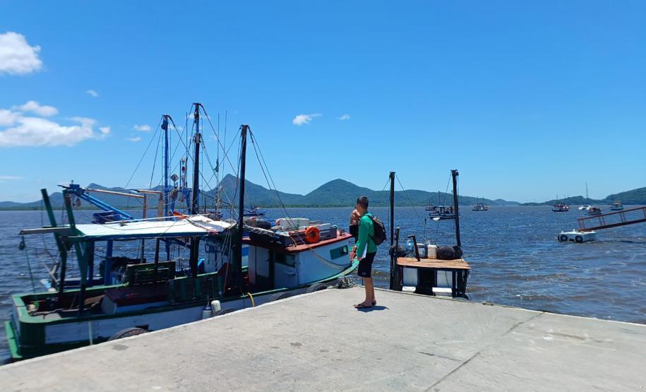 Obras na Ponte de Guaratuba contemplam monitoramento da atividade pesqueira
