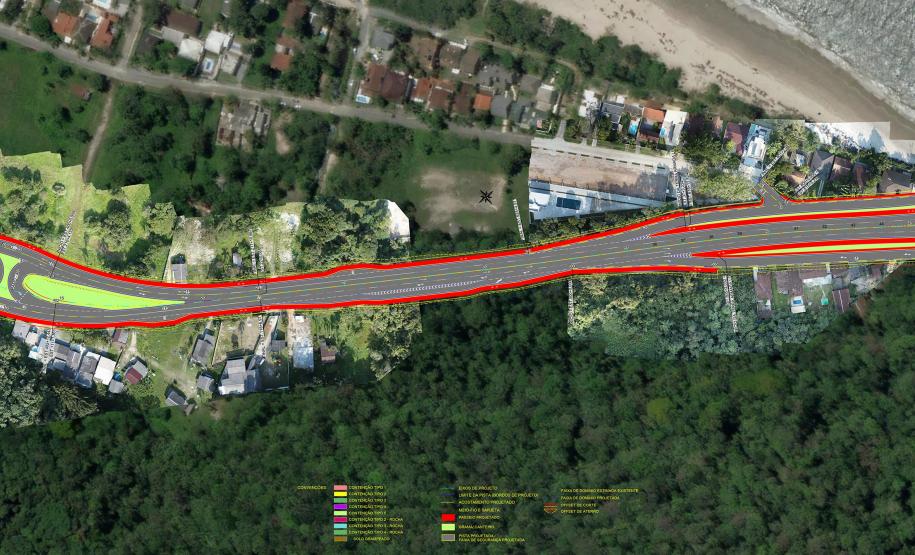projeto acesso lado de matinhos ponte de guaratuba
