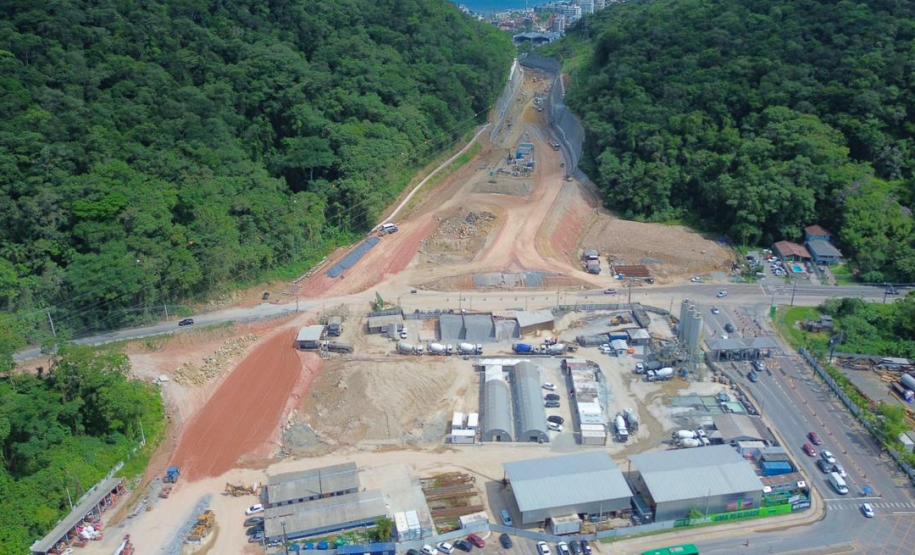 Ponte de Guaratuba atinge 91% de execução