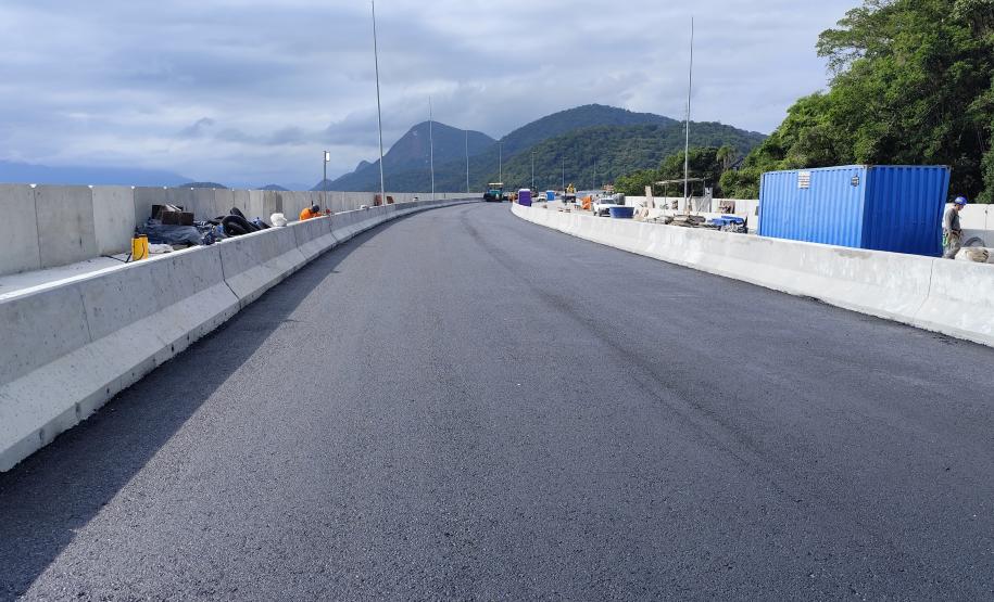 Começam as obras de pavimentação do tabuleiro da Ponte de Guaratuba