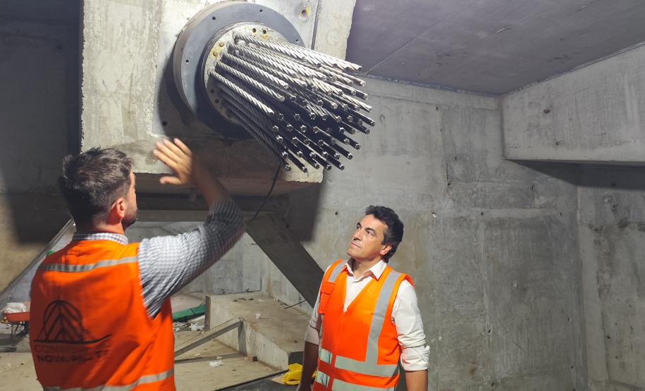 Ponte de Guaratuba tem "esconderijo" para garantia do funcionamento dos estais