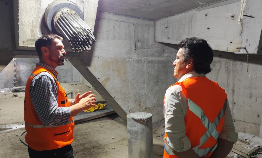 Ponte de Guaratuba tem "esconderijo" para garantia do funcionamento dos estais