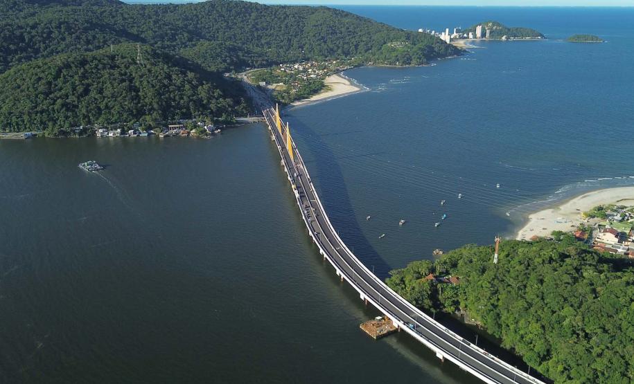 Ponte de Guaratuba já está 100% pavimentada