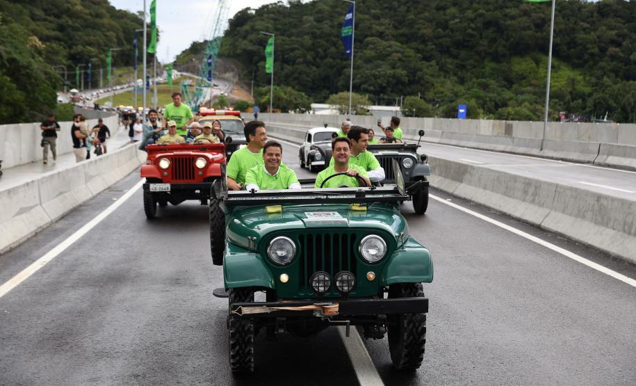 Fim da espera: tráfego de veículos é liberado na Ponte de Guaratuba
