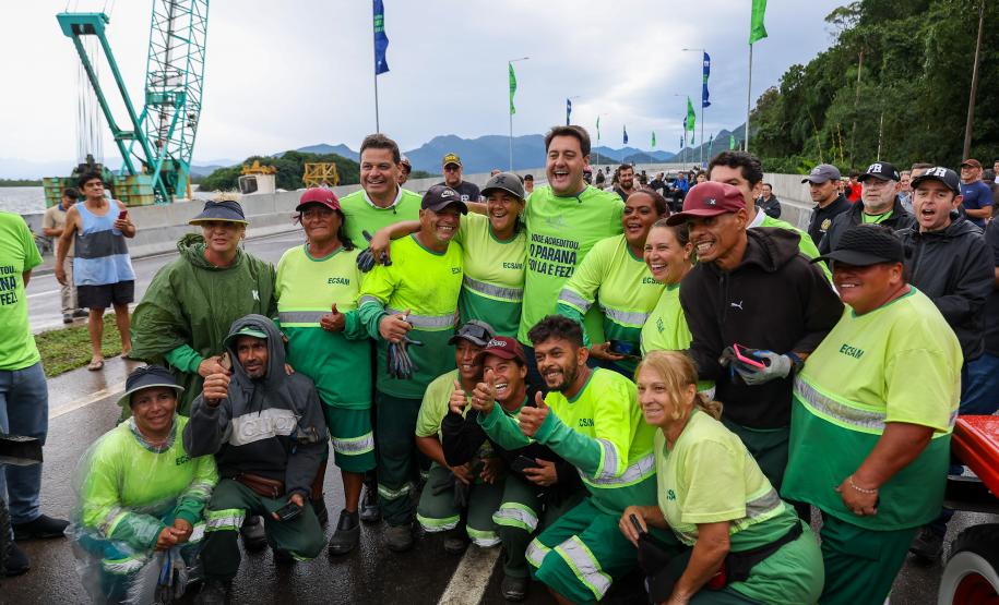 Fim da espera: tráfego de veículos é liberado na Ponte de Guaratuba
