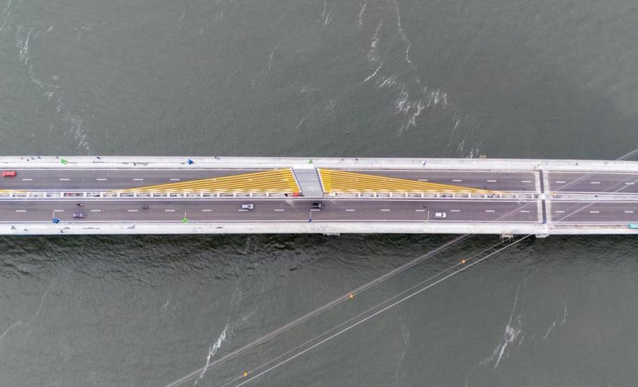 Trânsito liberado: Ponte de Guaratuba está definitivamente aberta ao tráfego de veículos