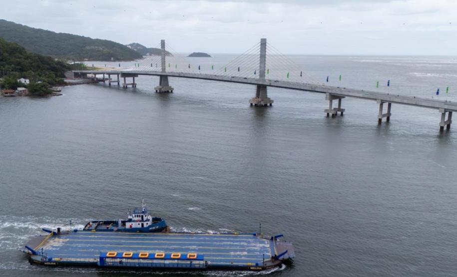 Trânsito liberado: Ponte de Guaratuba está definitivamente aberta ao tráfego de veículos