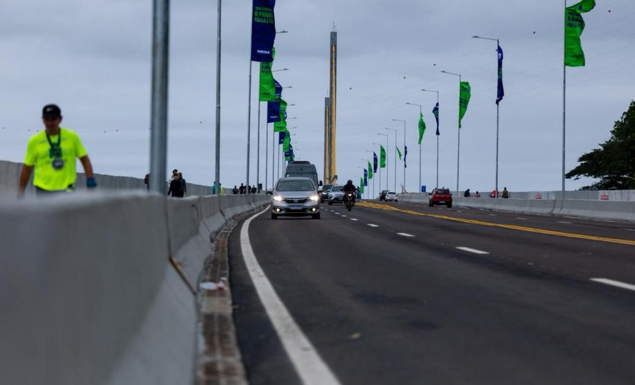 Trânsito liberado: Ponte de Guaratuba está definitivamente aberta ao tráfego de veículos
