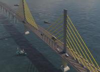 Maquete da Ponte de Guaratuba